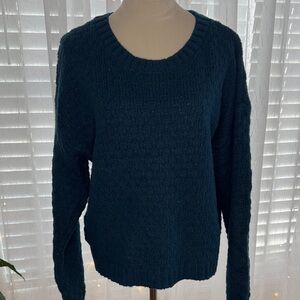 SO Teal Crew Neck Sweater